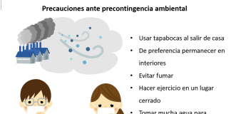 Precauciones ante una precontingencia ambiental