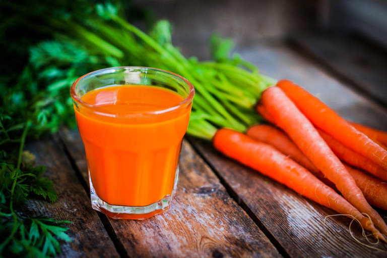 Beneficios del jugo de zanahoria