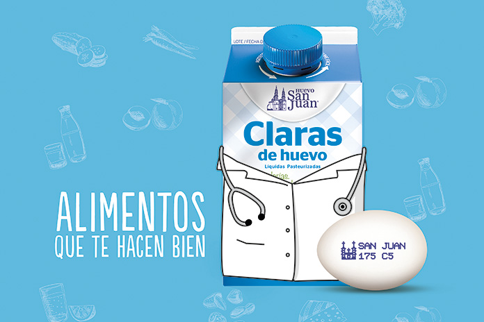 Claras de huevo, perfectas para pacientes con Diabetes Mellitus